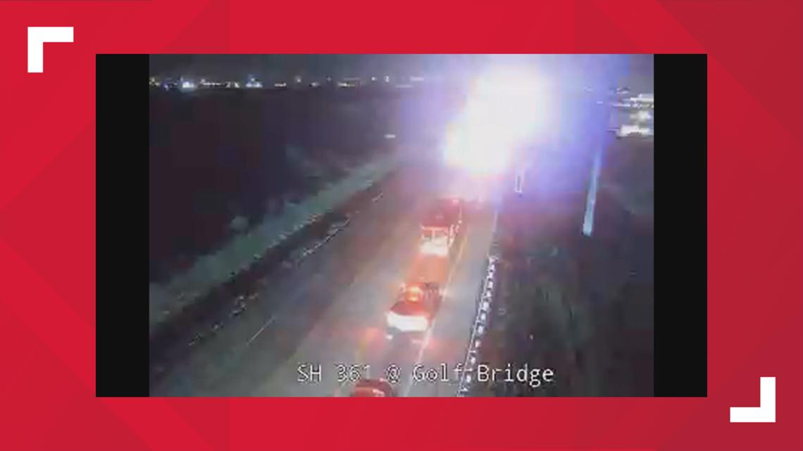 Major crash causes traffic backup on Highway 361 near Port Aransas