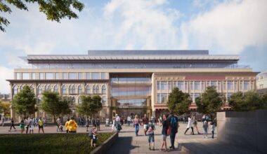 Final beam set for new Alamo Visitor Center and Museum in milestone ceremony