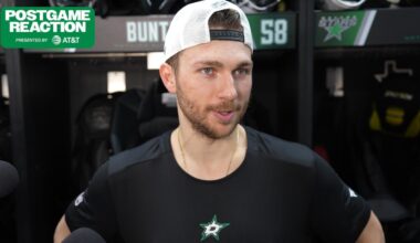 CHI@DAL Postgame: Michael Bunting | Dallas Stars