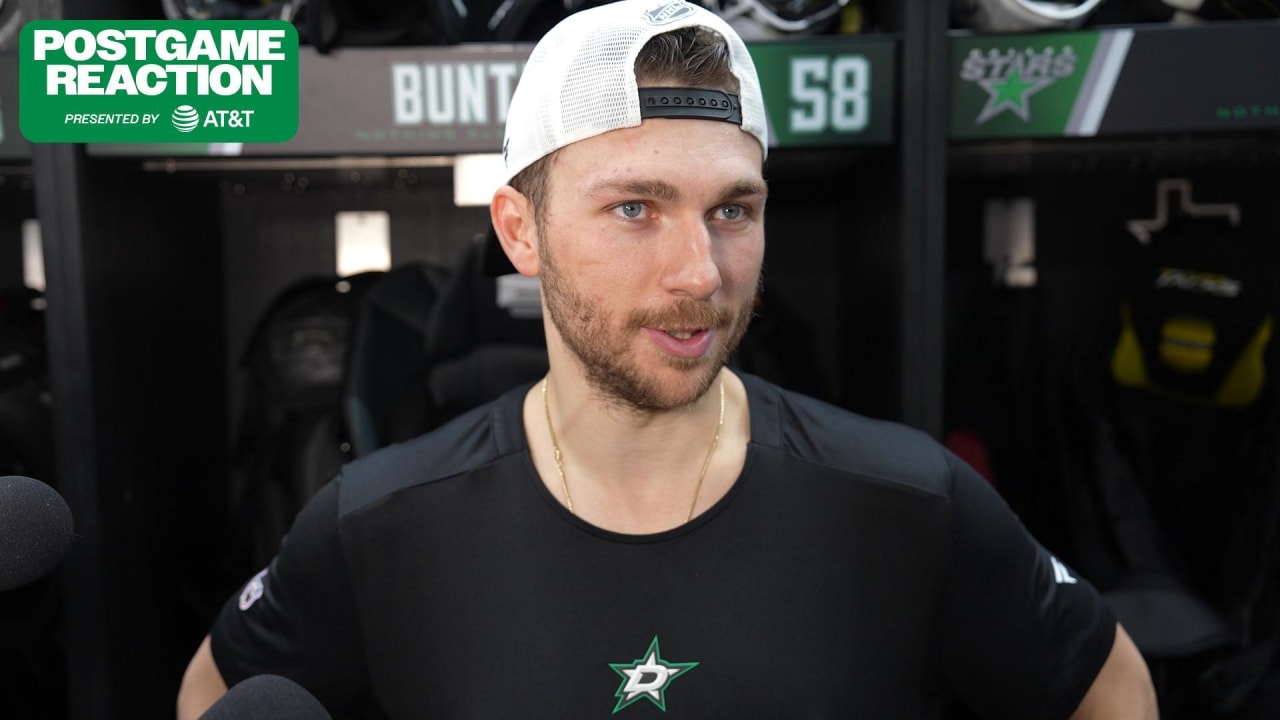 CHI@DAL Postgame: Michael Bunting | Dallas Stars
