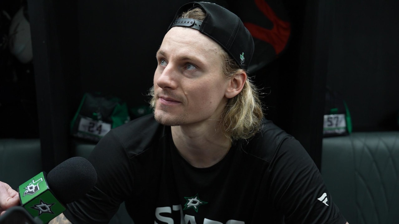 COL@DAL Pregame: Roope Hintz | Dallas Stars