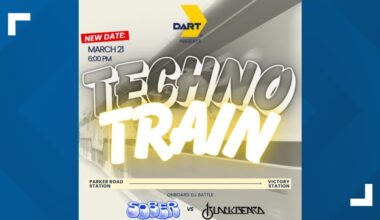 DART 'Techno Train' to debut Saturday, 2 months after being postponed due to weather