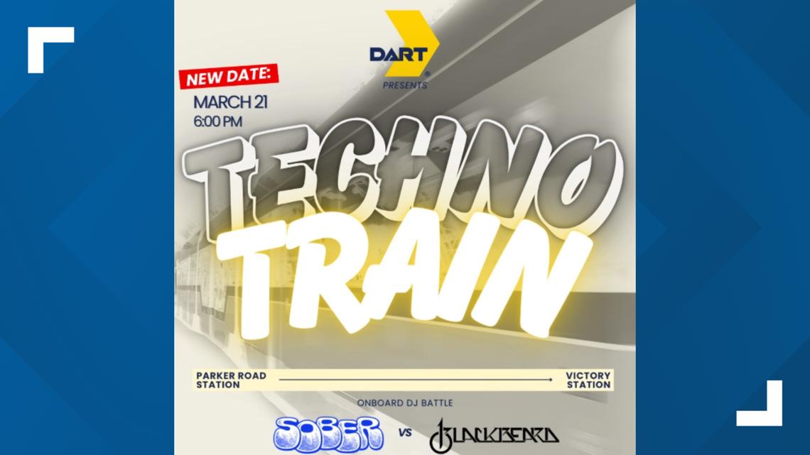 DART 'Techno Train' to debut Saturday, 2 months after being postponed due to weather