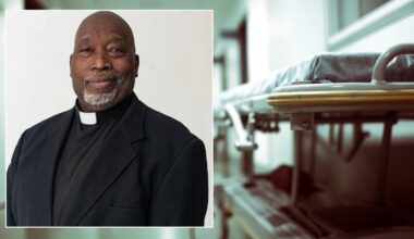 A Houston widow says a hospital error kept her from laying her husband to rest