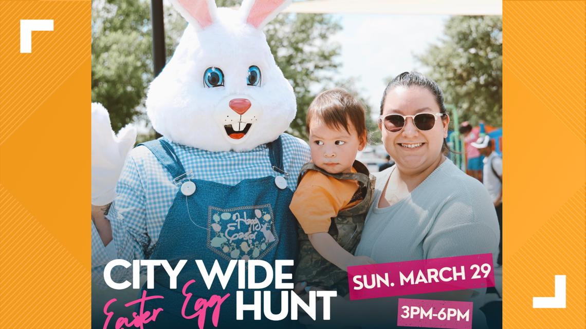 20,000 eggs, free food and more: Massive Easter egg hunt happening in San Antonio