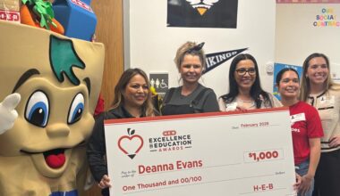 Carroll High School teacher surprised with H-E-B award for special education work