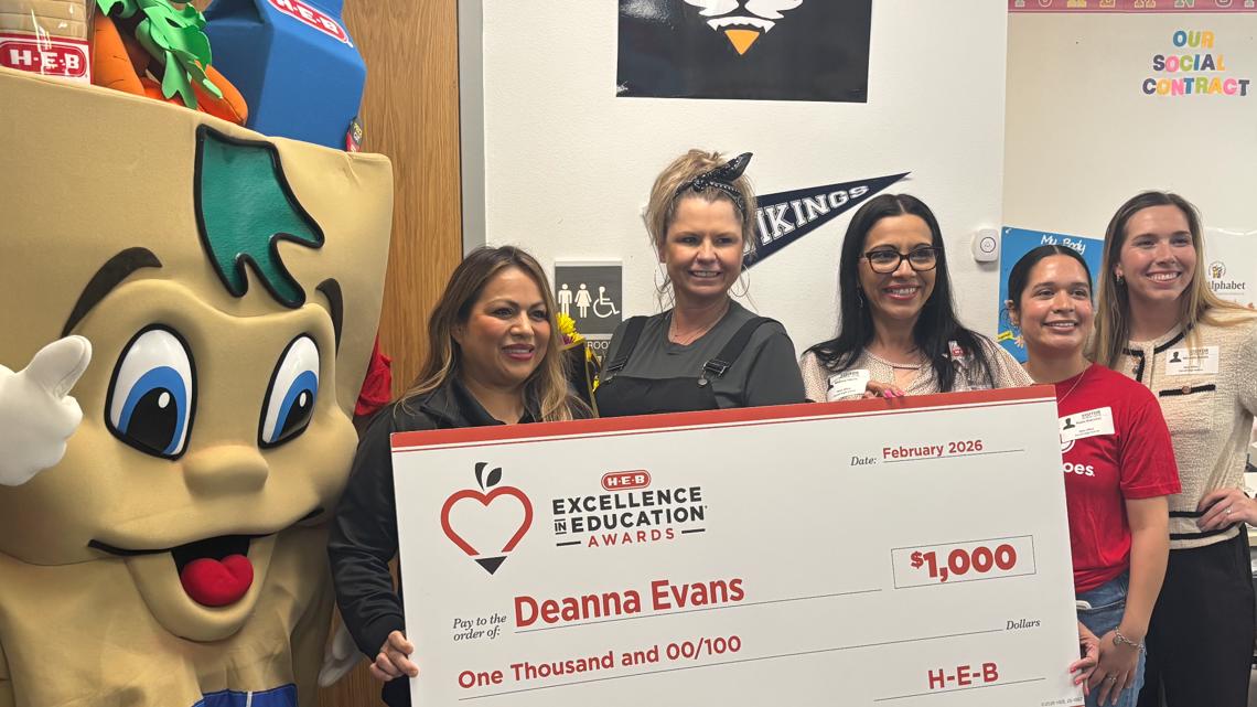 Carroll High School teacher surprised with H-E-B award for special education work