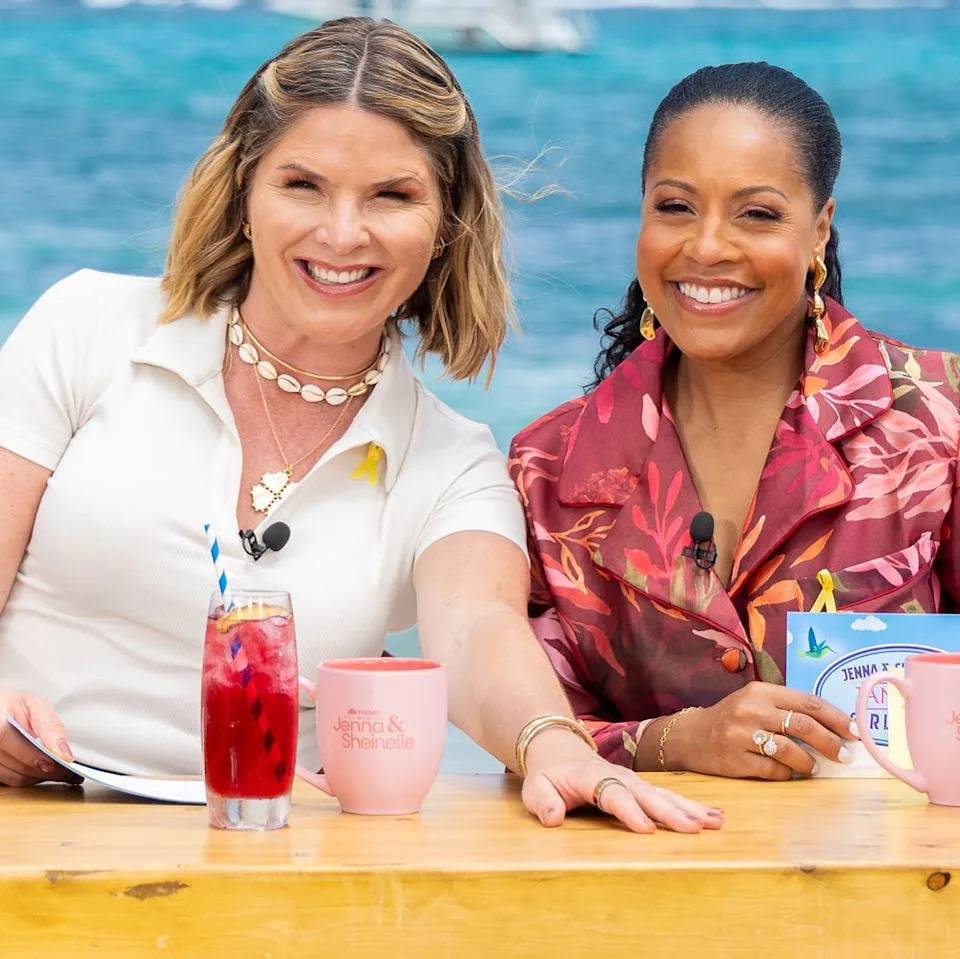 Jenna Bush Hager and Sheinelle Jones.Credit: John Parra | Getty Images for Sandals Resorts