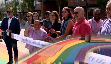 Colorful comeback: Rainbow sidewalks unveiled in San Antonio's Pride Cultural Heritage District