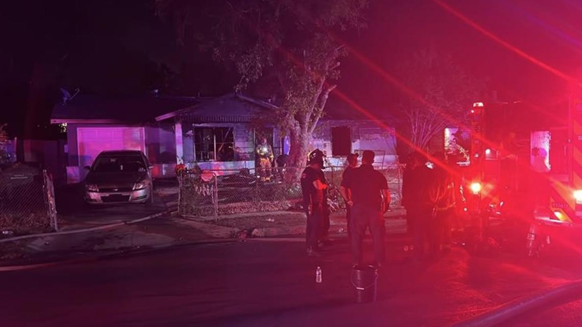 Family loses home in southwest San Antonio fire, officials say candle sparked flames
