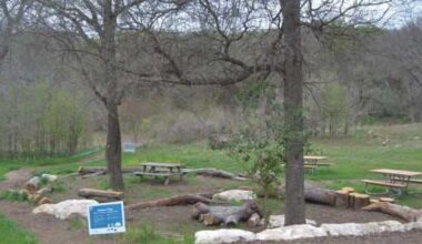 Austin residents help turn flood land into nature play area