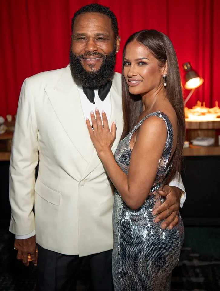 Anthony Anderson and Rocsi Diaz.Credit: Prince Williams/WireImage