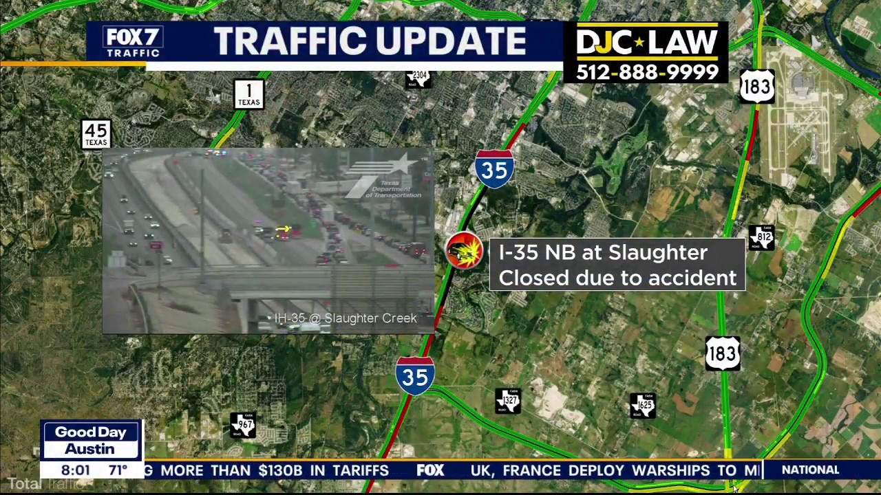 Austin traffic: Major crash on I-35 