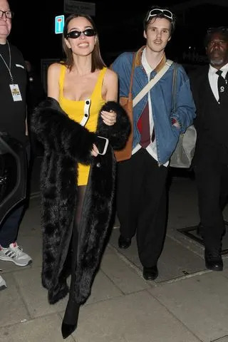 Jackie Apostel and Cruz Beckham.Credit: TheImageDirect.com