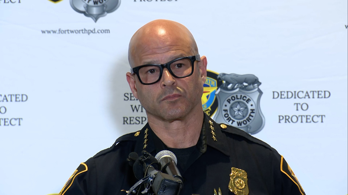 Full Presser: Chief Eddie Garcia briefs the media about an officer-involved shooting in Fort Worth