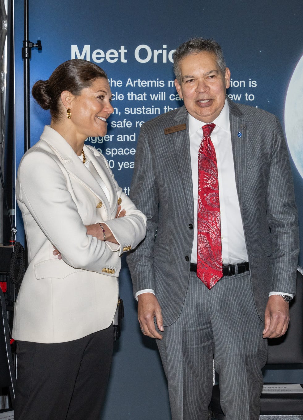 HRH The Crown Princess Of Sweden And Sweden's Minister For Foreign Affairs Visit Houston, TX