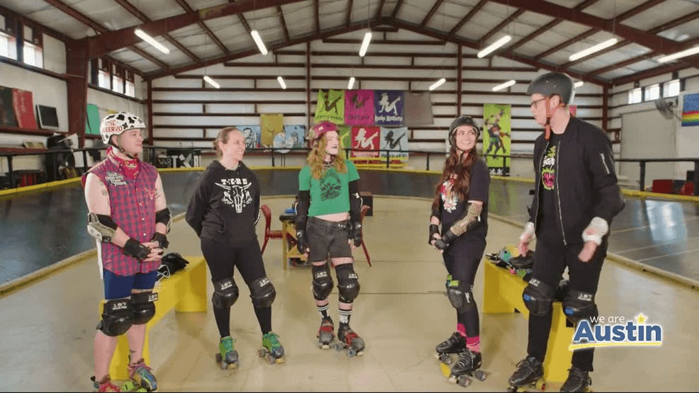 {p}There, they caught up with some of the league’s standout skaters, including Mila Juke-A-Witch of the Cherry Bombs, Jose Queervo of the Rhinestones, and The Star of the Cherry Bombs, who helped break down the game and what makes Texas Roller Derby so special!{/p}