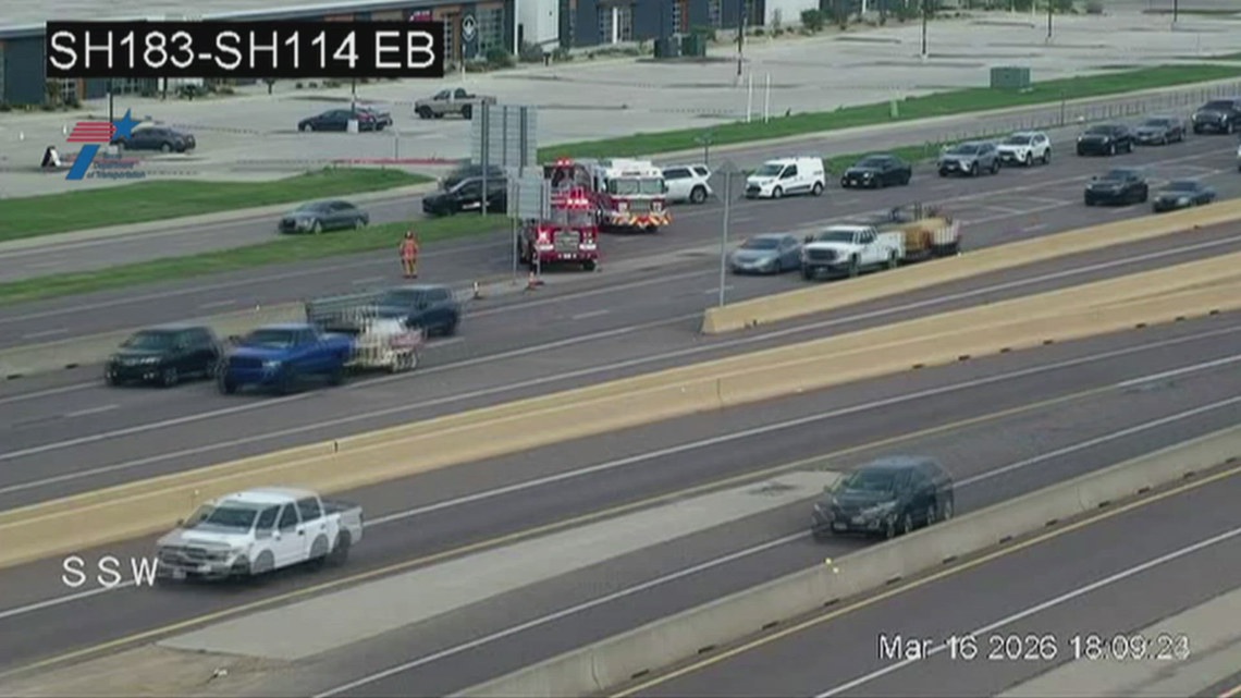 State Highway 114 shut down in both directions due to 'police activity,' officials say