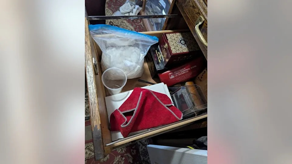 <div>3.2 pounds of methamphetamine</div>