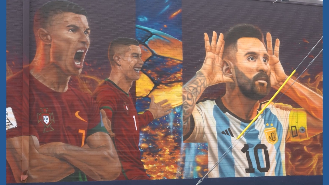 Houston has a brand new mural celebrating the upcoming FIFA World Cup