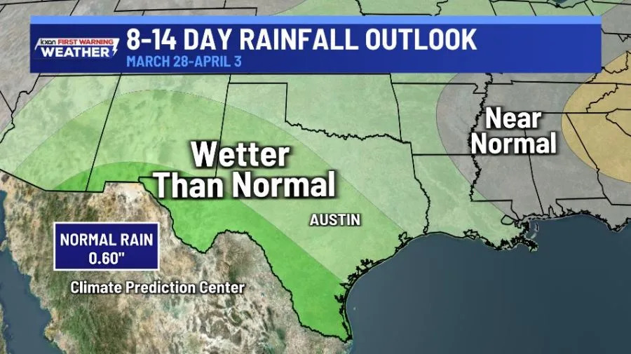Climate Prediction Center's late March early April outlook
