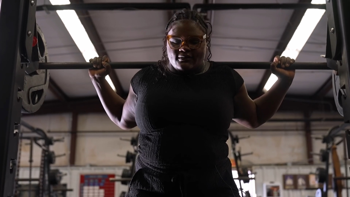 This 5’1” powerhouse 18-year-old from Garland benches 325, squats 550 and deadlifts 530 — all Texas records