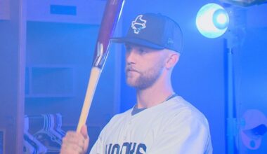 Catching up with Walker Janek during Hooks Media Day