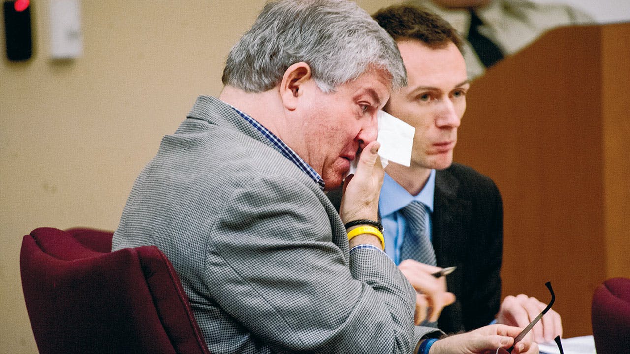 Bernie Tiede at his sentencing trial in April.