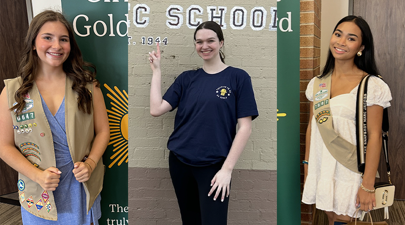 Ursuline Students Earn Girl Scouts’ Highest Honor