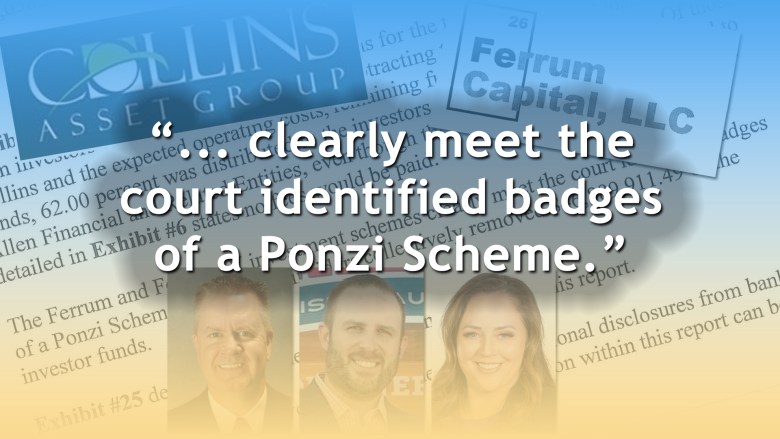 Where did money in Ferrum Capital go? Answers found in forensic accounting report obtained by Lubbock Lights.com