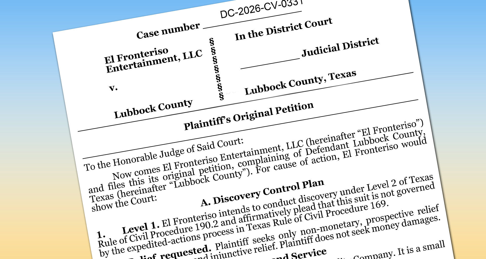 County sued over recent game room changes – restrictive business hours ‘exceed’ authority, suit claimed