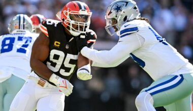 Dallas Cowboys mock draft where they trade both first-round picks