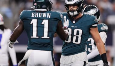 Eagles News: NFL insider says “the Eagles can’t pay Dallas Goedert if they’re keeping A.J. Brown”