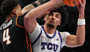 David Punch leads TCU past Oklahoma State in Big 12 Tournament opener