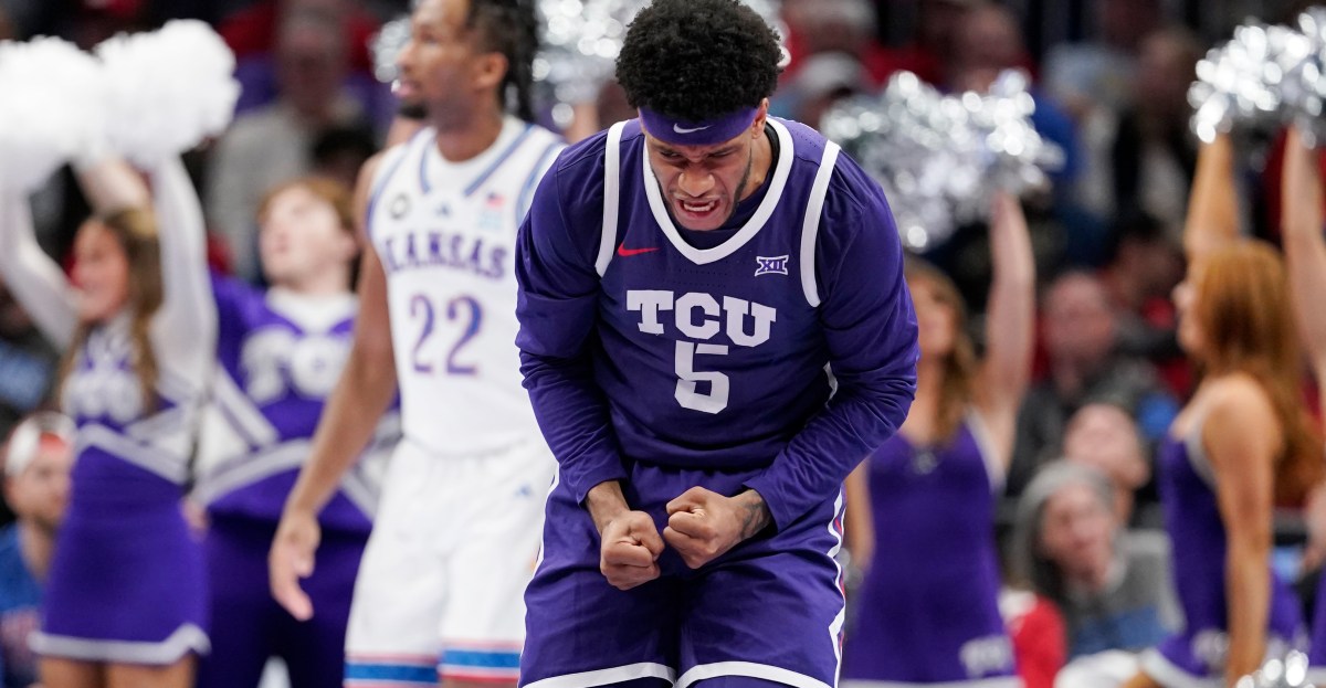 TCU knocked off by No. 14 Kansas in Big 12 Tournament quarterfinals
