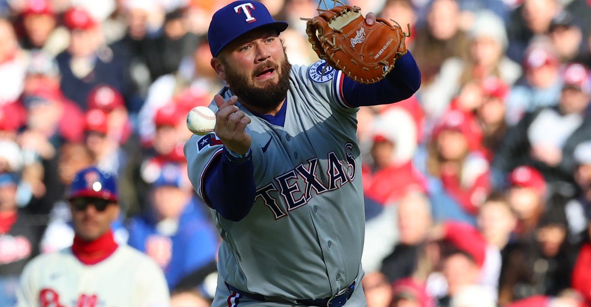Texas Rangers claim blustery first win over Philadelphia Phillies