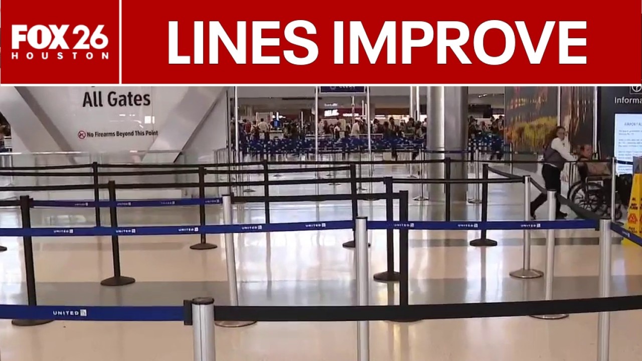 TSA lines improve at Houston's Bush Airport as paychecks go out