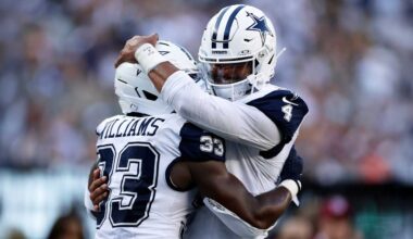 Javonte Williams re-signing with Cowboys is 'huge', Dak says