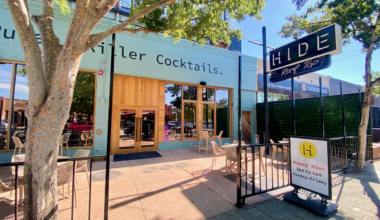 the front of HIDE on Lower Greenville.