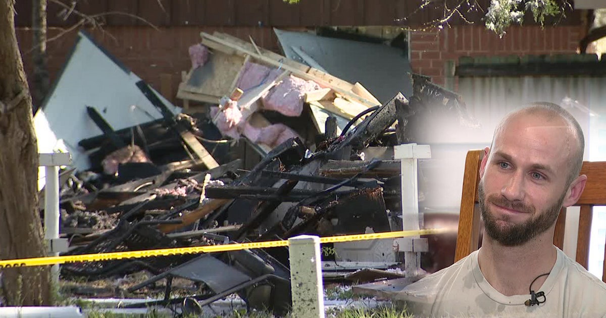 Lake Dallas hero returns home after saving neighbor from house explosion