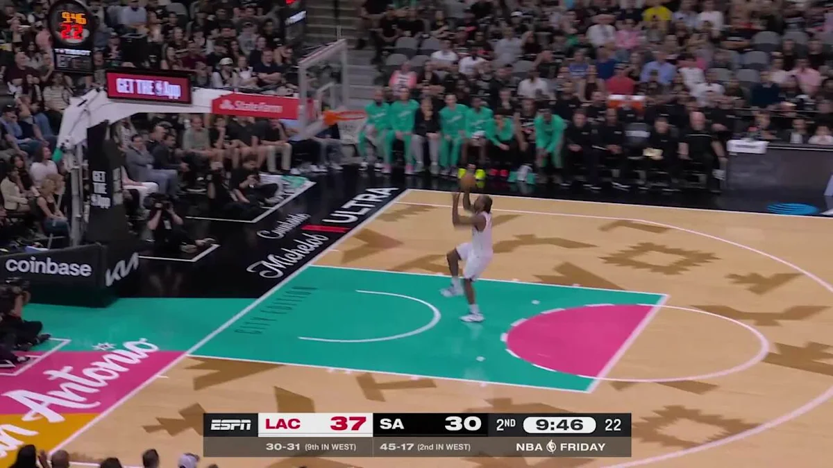 San Antonio Spurs vs. LA Clippers - Game Highlights