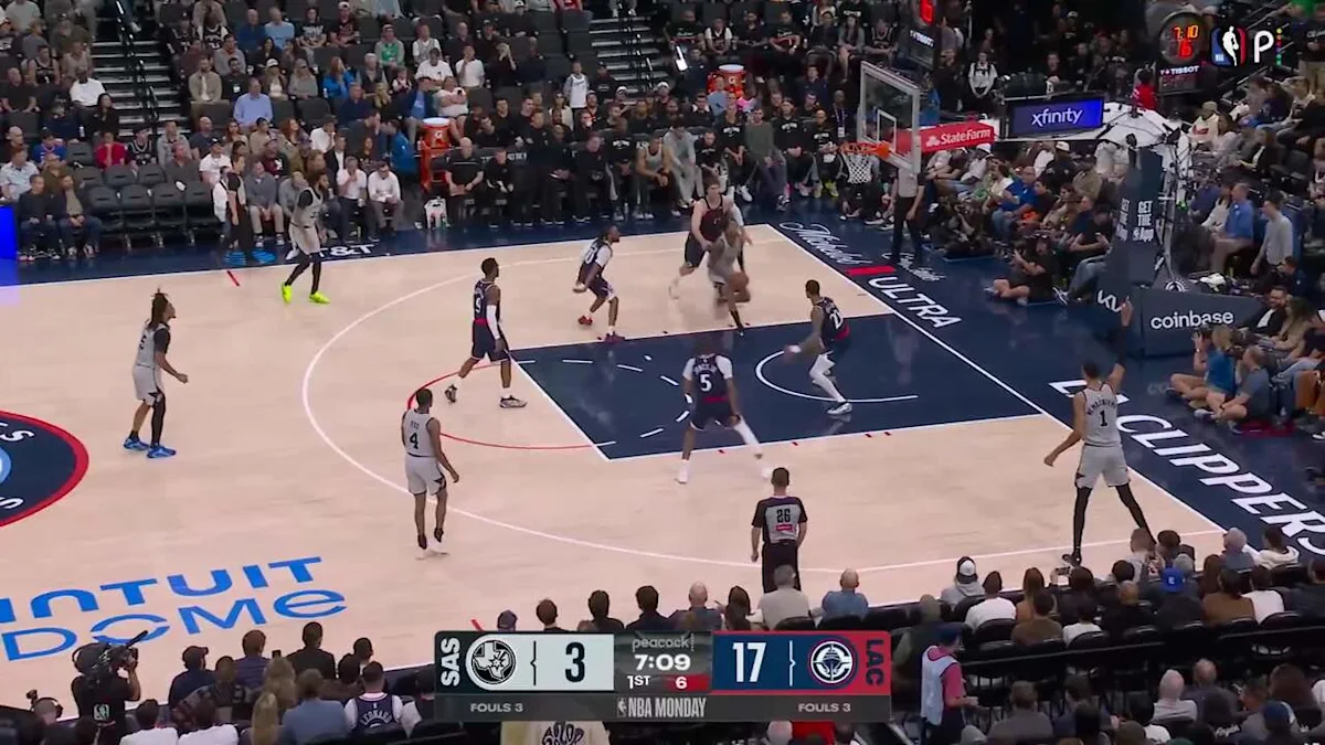 LA Clippers vs. San Antonio Spurs - Game Highlights