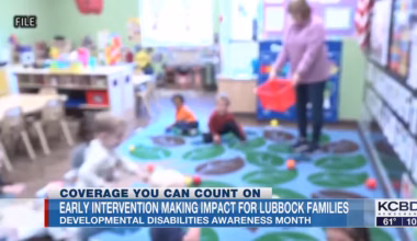 Lubbock program serves children under 3 with developmental challenges during critical years