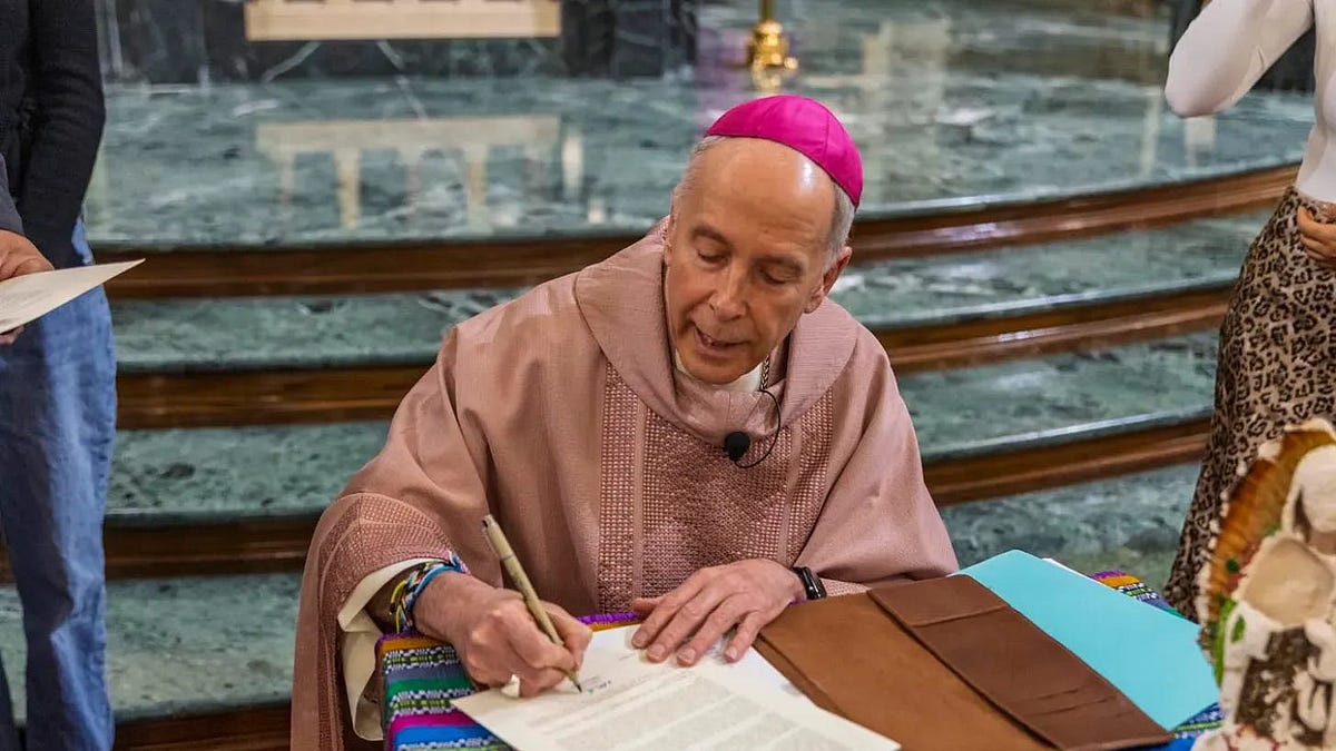 El Paso Bishop Mark Seitz Calls Mass Deportation, Mass Detention of Immigrants a "Grave Moral Evil," Which "Must Be Opposed"