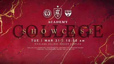 Real Salt Lake Academy Announces 2026 Dallas Cup College Showcase