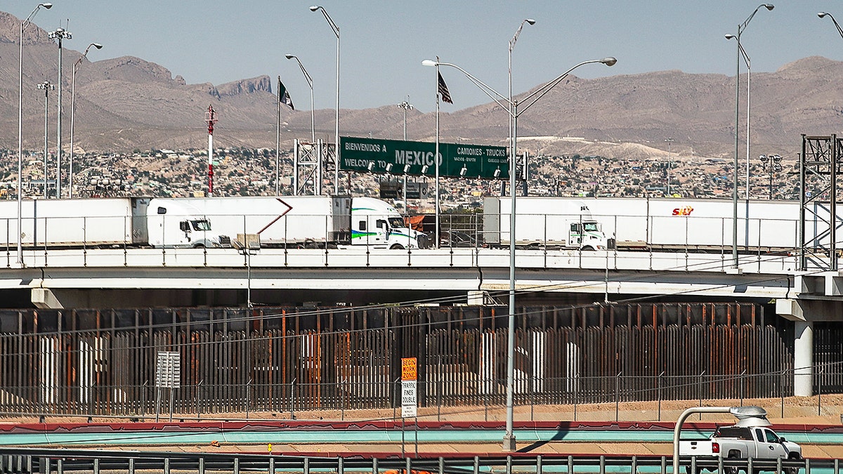 Streetview of the Bridge of the Americas overpass.
