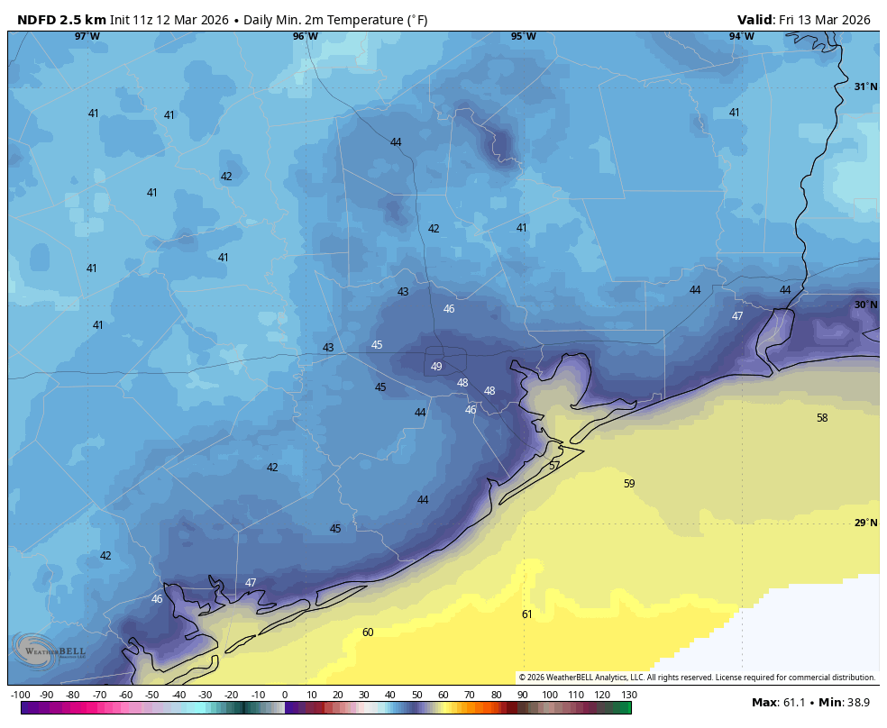 Breezy and cooler today with an even stronger cold front likely on Sunday night – Space City Weather