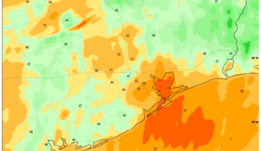 How windy did it get last night in Houston, and how cold will it get tonight? – Space City Weather