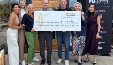 Plano restauranteurs donate $148k to NTFB