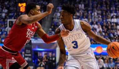 BYU Ends Skid, Beats #10 Texas Tech on Senior Night